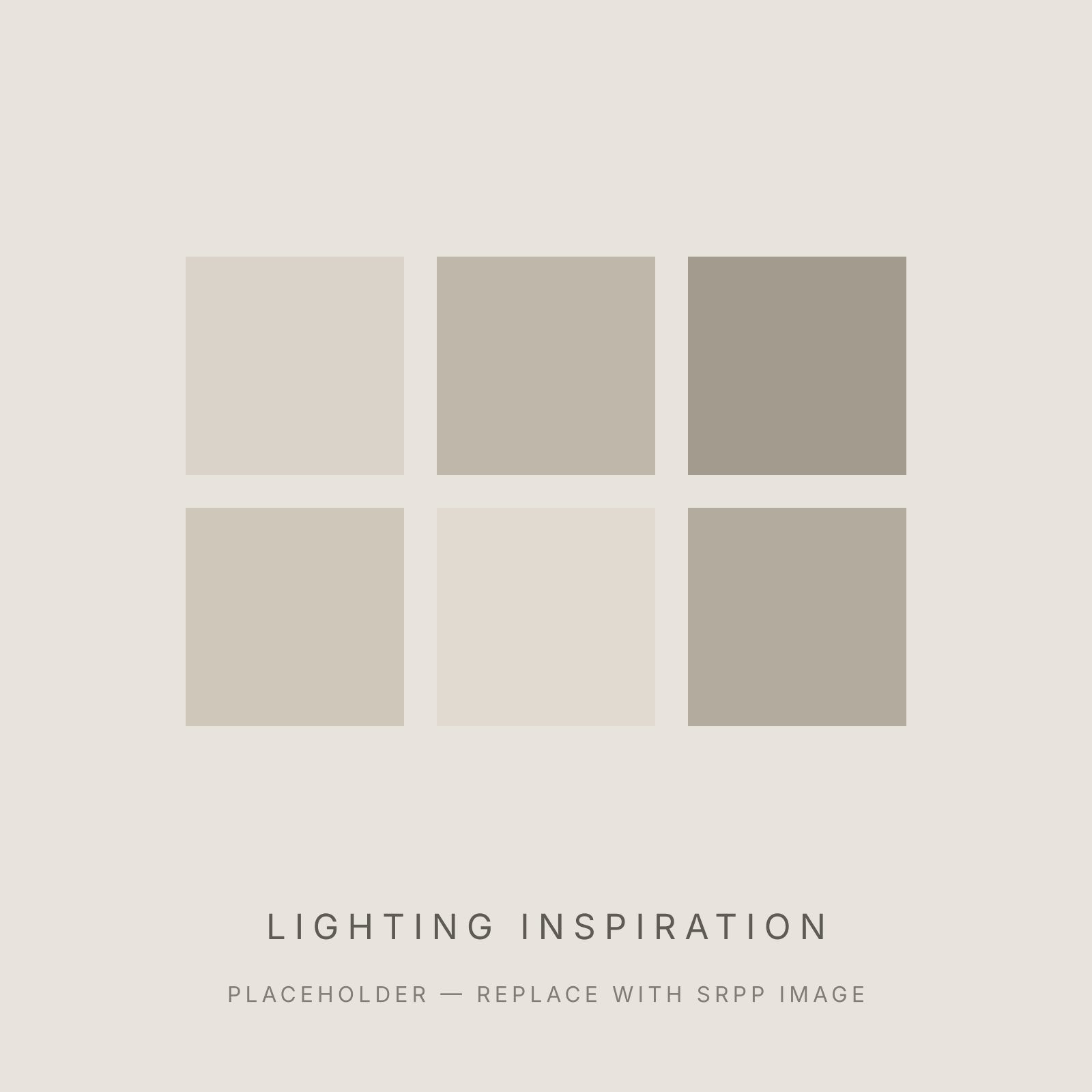 Lighting inspiration — placeholder