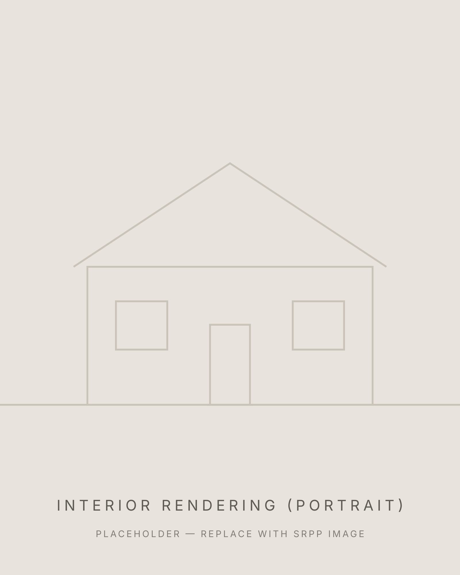 Interior rendering — placeholder